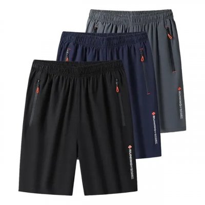 Kit 3 Bermudas Dry Fit de Alto Padrão para Academia — Conjunto prático para treino