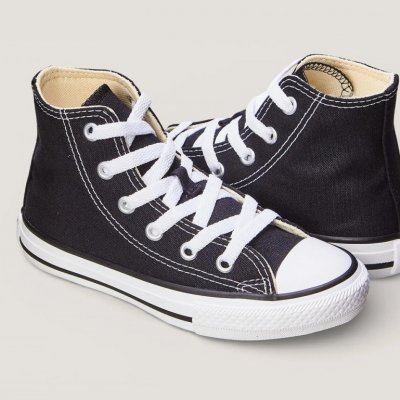 Chuck Taylor All Star Infantil Tecido Preto 27 BR