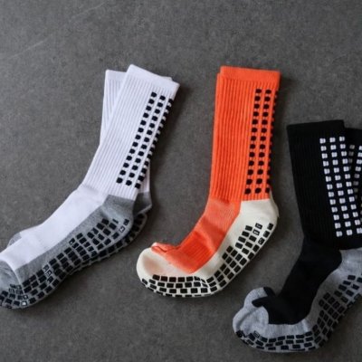 Kit 3 Pares Meia Antiderrapante Esportiva