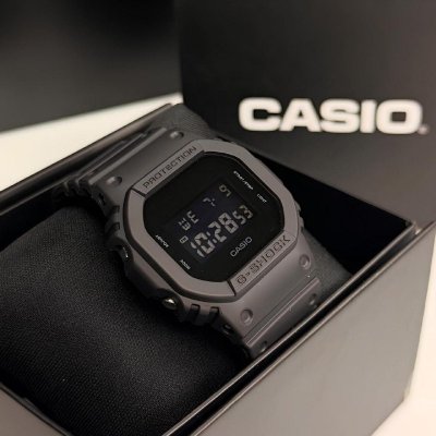Relógio Casio G-shock Digital Preto DW-5600BB