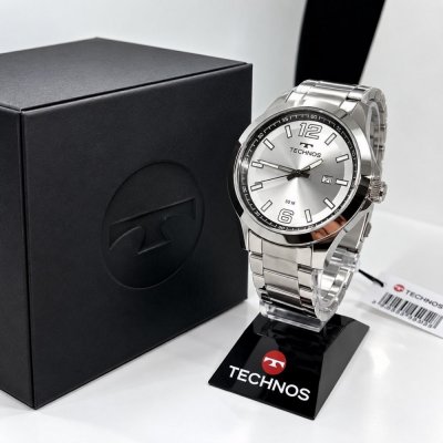 Relógio Technos Masculino Racer Prata
