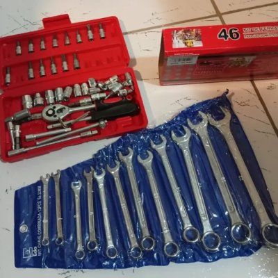 Kit Jogo De Ferramentas Completo + Maleta Hexon
