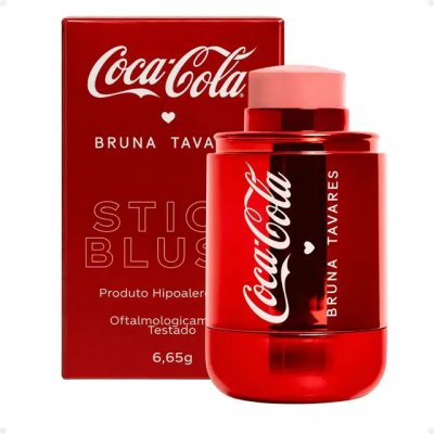 Blush Stick Bruna Tavares Bt Coca Cola — Multifuncional Flush Vibes