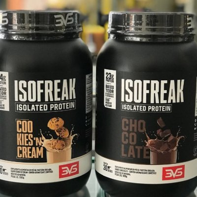 Whey Isolado Isofreak 900g com 23g de Proteína por Porção (4 sabores)