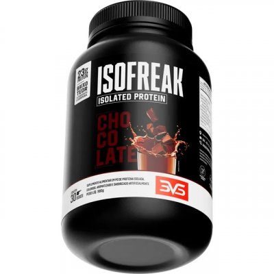 Whey Isolado Isofreak 900g Sabor Chocolate — 23g de proteína por dose