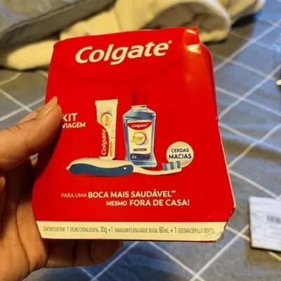 Kit Higiene Bucal de Viagem Colgate