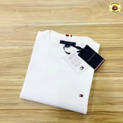 Camiseta Clássica Tommy Hilfiger Essential Cotton Tee