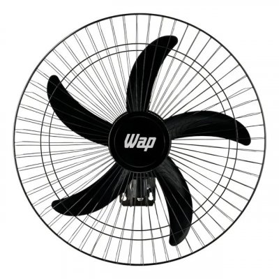 Ventilador de parede Wap Rajada Pro 60 turbo com 5 pás — potência e montagem em parede