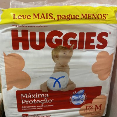 Huggies Fralda Descartável Máxima Proteção G