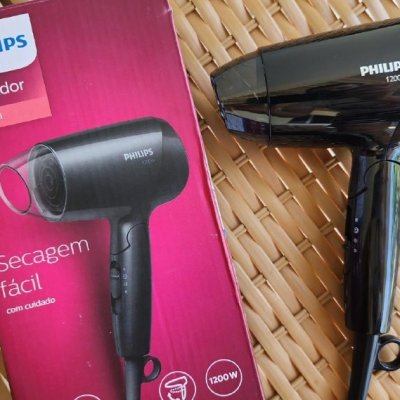 Secador de Cabelo Compacto Essential Travel Philips 127V