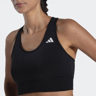 Top Esportivo Feminino Suporte Médio adidas Preto