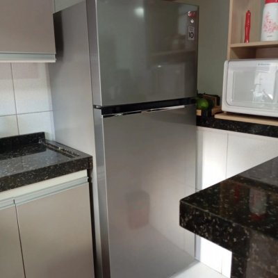 Geladeira LG Frost Free Inverter 395L Inox