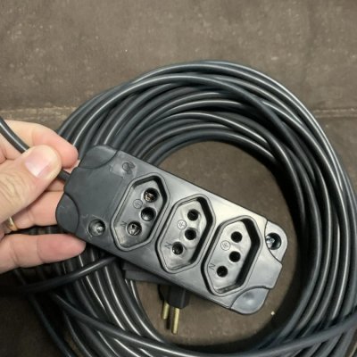 Extensão Elétrica 30m 3 Tomadas Reforçada