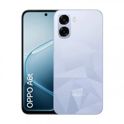 Smartphone OPPO A6t 128GB — Bateria 6500mAh, Tela 120Hz e AI Câmera