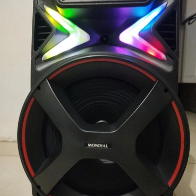 Caixa Amplificada Connect Lights CM-700 Preto