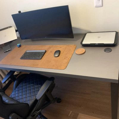 Mesa Diretor Kappesberg Office Platinum 190cm