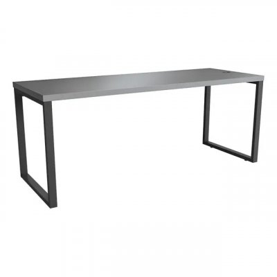 Mesa Diretor Kappesberg Office Platinum 190cm Chumbo — espaço executivo e presença