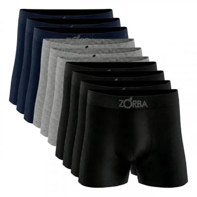 Review: Kit 10 Cuecas Boxer Zorba Algodão Respirável Masculina (GG 50-52)