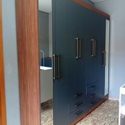 Guarda Roupa Casal 8 Portas 6 Gavetas