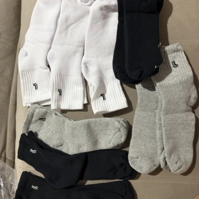 Kit 10 Pares Meia Lupo Masculina Cano Médio