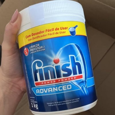 Finish Advanced Detergente para Lava Louças em Pó 1Kg