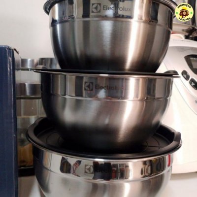 Conjunto de Bowls Tigelas de Inox