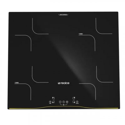 Cooktop de Indução 4 Bocas Realce — Painel Touch, Timer e Função Turbo