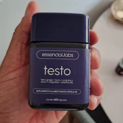 Testo Essencial Precursor da Testosterona 60 Cápsulas