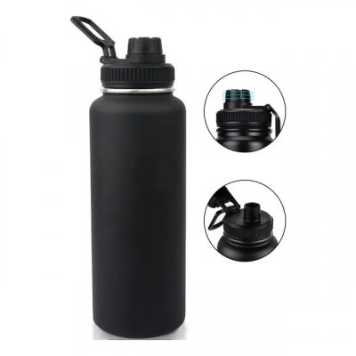 1200ml Garrafa Térmica Isolada A Vácuo Água Gelada E Café Preto - Review