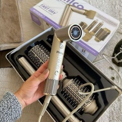 Secador de Cabelo Philco 4 em 1 Dobrável Portátil