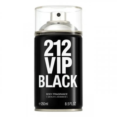 Carolina Herrera 212 VIP Men Black - Body Spray 250ml (Blz Única)