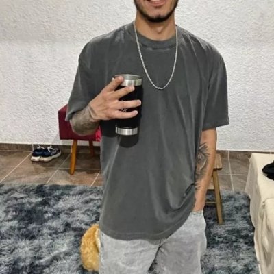 Camiseta Oversized Masculina 100% Algodão Premium