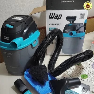 🧹 Aspirador De Po E Liquido Portatil Wap Gtw Compact 1400w 55L 220V