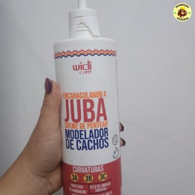 Widi Care Creme de Pentear Encaracolando a Juba