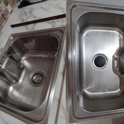 Cuba Gourmet para Cozinha Aço Inox 201 50x40cm Nawa Prata