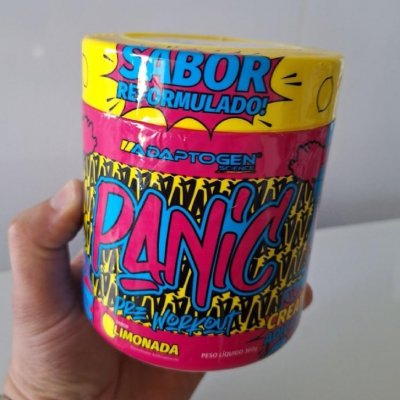 Pré Treino Adaptogen Panic 300g - Limonada