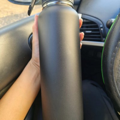 Garrafa Térmica Isolada a Vácuo 1200ml Preta