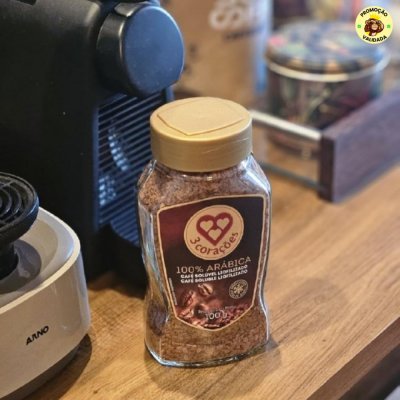 3 Corações Café Solúvel Liofilizado