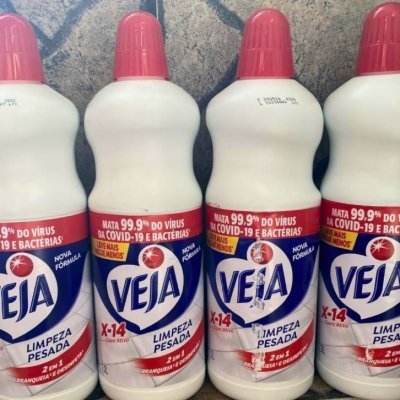 🧴 Limpador para Limpeza Pesada Cloro Ativo 2 em 1 - 1L