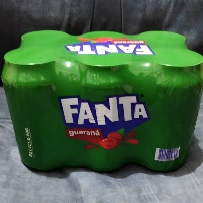 Refrigerante de Guaraná Fanta, 350ml - Pack com 6 Un