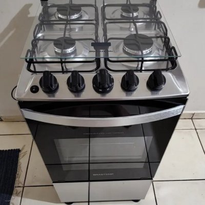 Fogão Brastemp 4 Bocas Inox