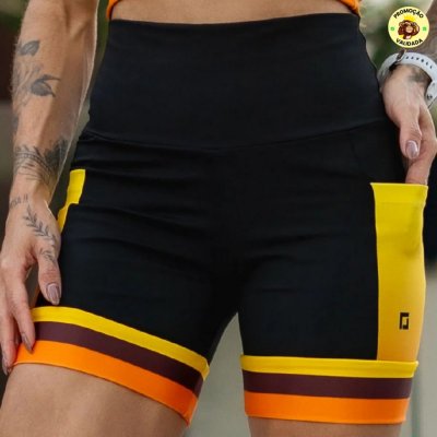 Shorts Compressão Para Corrida Feminino Zero Transparência