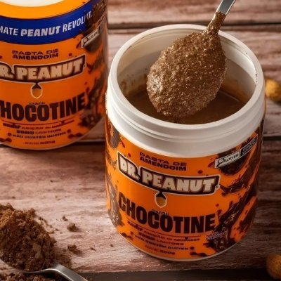 Pasta De Amendoim Dr. Peanut Com Whey Protein 600g