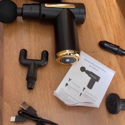 Pistola de massagem elétrica