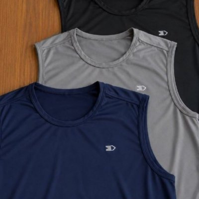 Kit 3 Camisas Regatas Dry-fit Sandrini