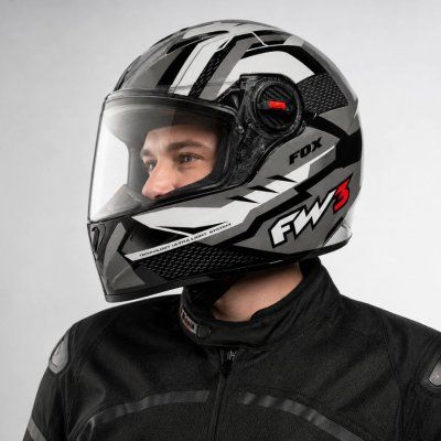 Capacete Moto Fechado GTN Fox Tamanhos 56 a 60