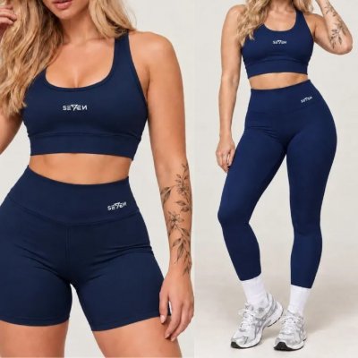 PRAS PRINCESAS IREM TREINAR Kit Conjunto Fitness Top Nadador + Legging + Short