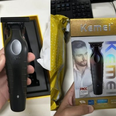 Máquina De Acabamento Profissional Kemei Km-2299