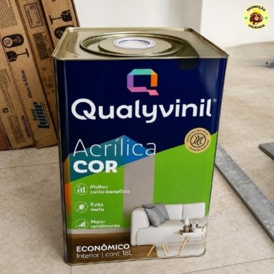 Tinta Qualyvinil Acrílico Mais Rendimento