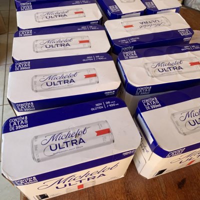 Cerveja Michelob Ultra Lata Pack 8 unidades 350ml